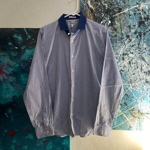 Express Preppy Casual Banker Shirt
